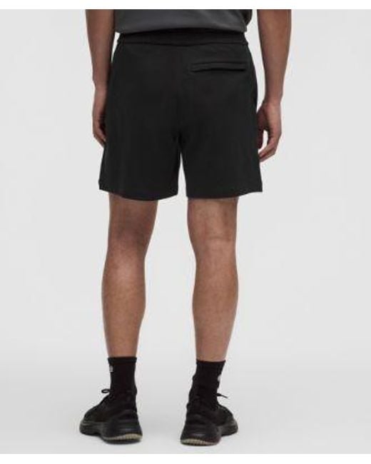 lululemon athletica Black – Pique Performer Relaxed Shorts – 7" – – Size Large for men