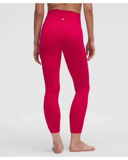 lululemon athletica Pink Align High-Rise Leggings 25"