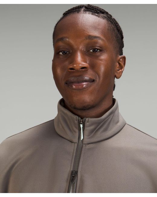 lululemon athletica Lululemon Lab Fleece Track Jacket Lyst