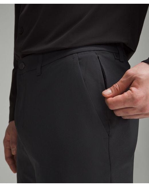 lululemon athletica Black – Abc Classic-Fit Trousers 34"L Warpstreme – – for men