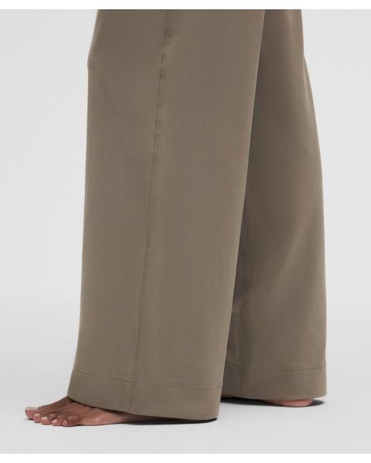 lululemon athletica Natural Groove High-Rise Wide-Leg Pant