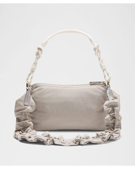 lululemon athletica White – Convertible Ruched Strap Crossbody Bag Mini 1.5L –