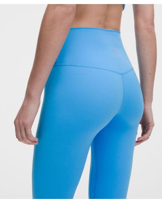 lululemon athletica Blue Align No Line High-Rise Pant 25"