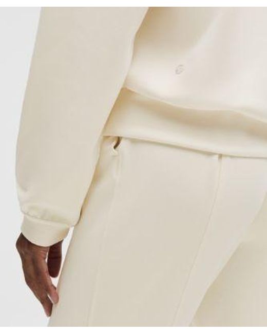 lululemon athletica Natural – Brushed Softstreme Funnel Neck – –