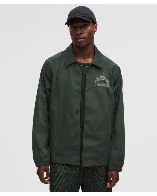 lululemon athletica Green Coaches Jacket for men