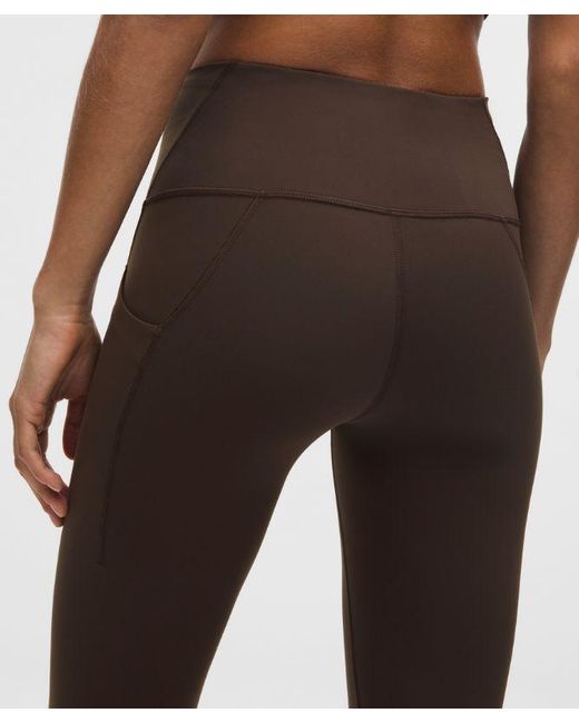 lululemon athletica Natural – Wunder Train High-Rise Tight Leggings With Pockets – 25" – – Size 4