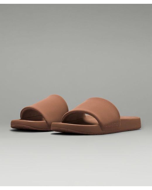 lululemon athletica Brown Restfeel Slide for men