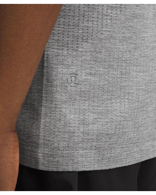 lululemon athletica Gray – Metal Vent Tech Short-Sleeve Shirt – / – for men
