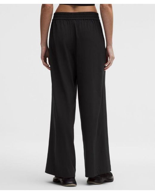 lululemon athletica Black Breezily Mid-Rise Pant