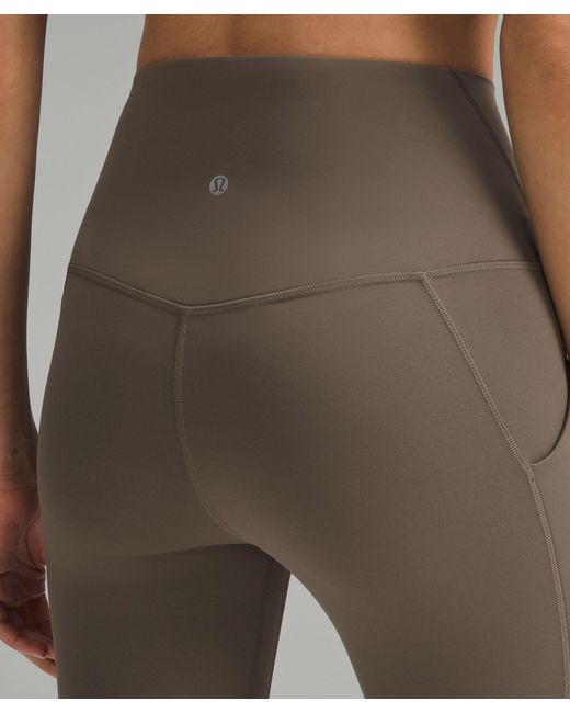 lululemon athletica Multicolor Align High-rise Pants With Pockets - 25" - Color Brown - Size 0