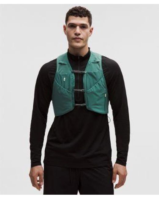 lululemon athletica Green – Fast And Free Trail Running Vest – – Size Medium/Large for men