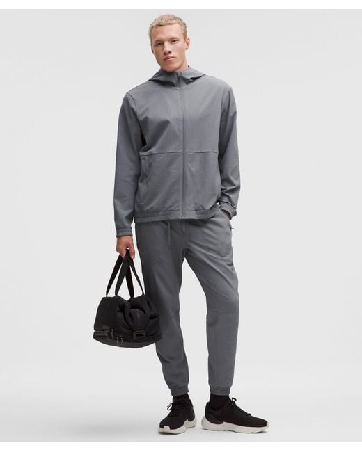 lululemon License To Train Textured Full Zip in Gray for Men | Lyst