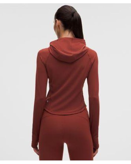 lululemon athletica Red – Wunder Train Full-Zip Jacket – – Size 16