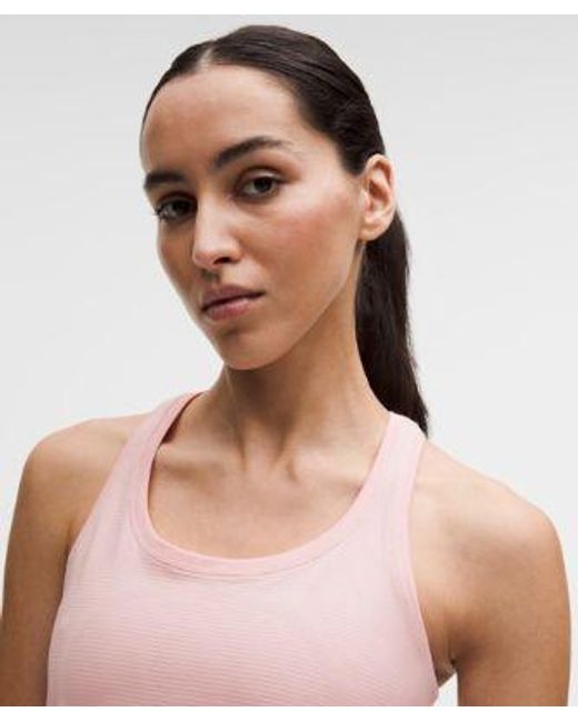 lululemon athletica Red – Swiftly Tech Racerback Tank Top 2.4 Waist Length – – Size 4