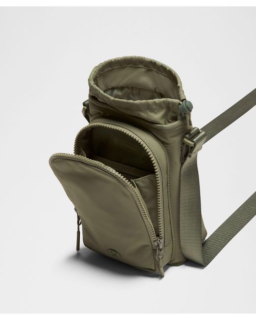 lululemon athletica Green Water Bottle Crossbody With Front Pocket 2L