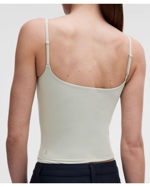lululemon athletica Blue Wundermost Ultra-Soft Nulu Spaghetti-Strap Adjustable Cami