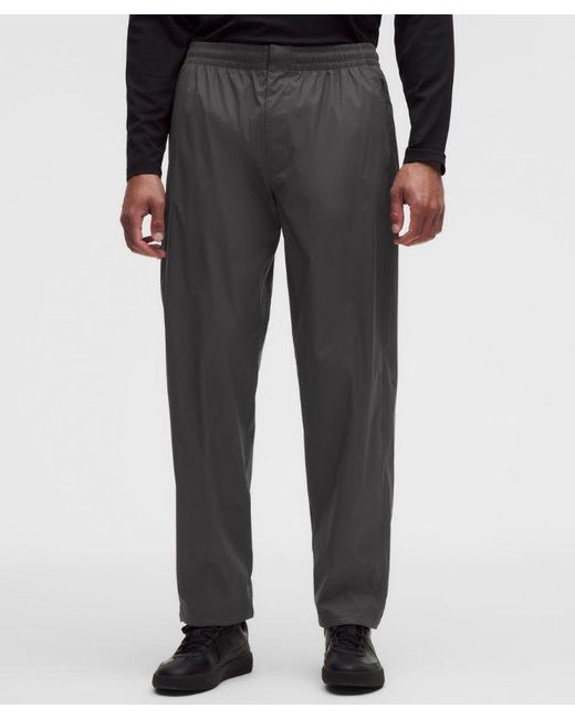 lululemon athletica Black Zero Tucks Relaxed-Fit Pant for men