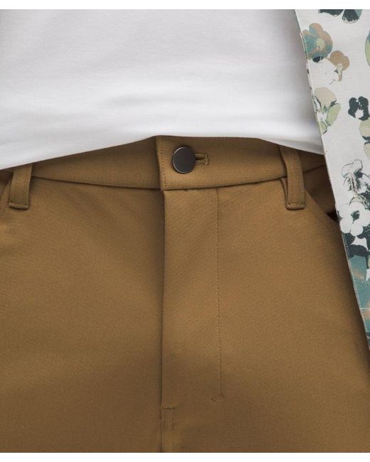 lululemon athletica Multicolor Abc Slim-fit Trousers Warpstreme - 37" - Color Brown - Size 31 for men