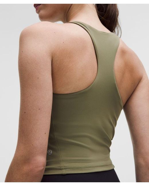 lululemon athletica Green Wunder Train Racerback Tank Top