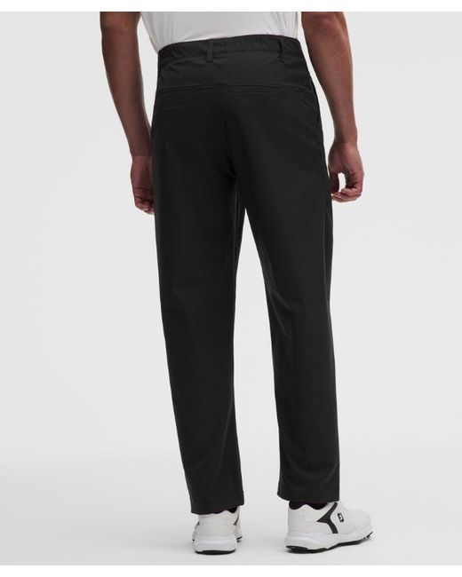 lululemon athletica Black – Stretch Relaxed-Fit Golf Trousers Regular – – Size 6 for men