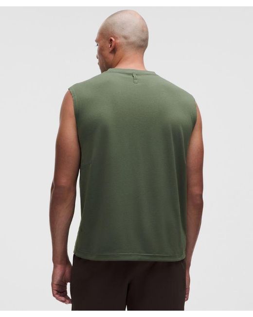 lululemon athletica Green – Easyset Training Sleeveless Shirt – – Size Large for men