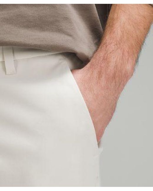 lululemon athletica Abc Classic-fit Shorts Warpstreme - 9" - Color White - Size 28 for men