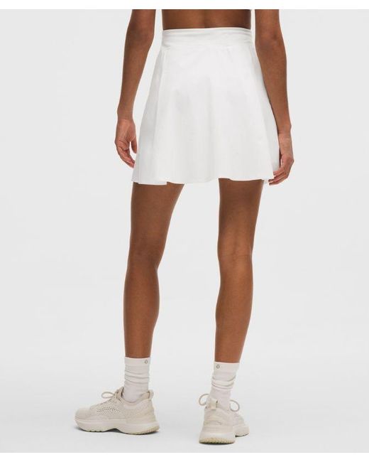 lululemon athletica Blue A-Line Side-Pleat Tennis Skirt