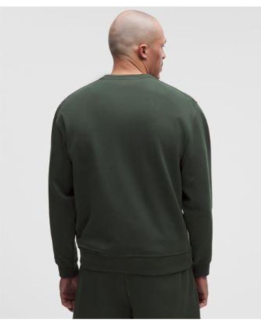 lululemon athletica Green Grand Standard Long-Sleeve Crew for men