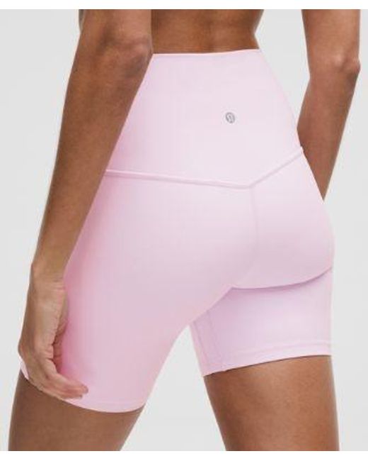 lululemon athletica Pink Align High-Rise Short 6"