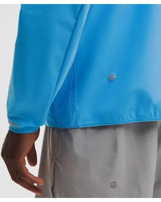 lululemon athletica Blue Pace Breaker Jacket for men