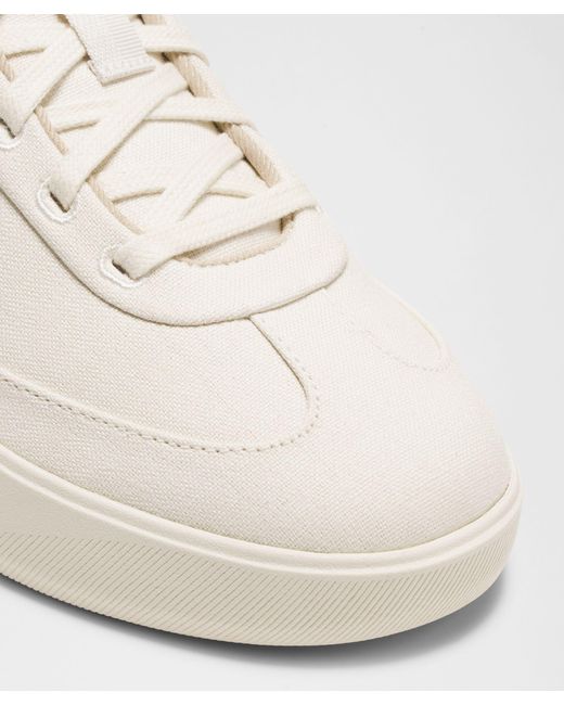 lululemon athletica White Cityverse Cotton Canvas Sneaker for men