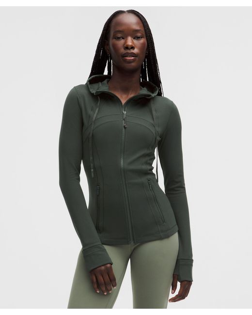 lululemon athletica Green Define Hooded Jacket