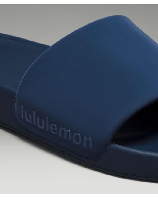 lululemon athletica Blue – Restfeel Slides – – for men