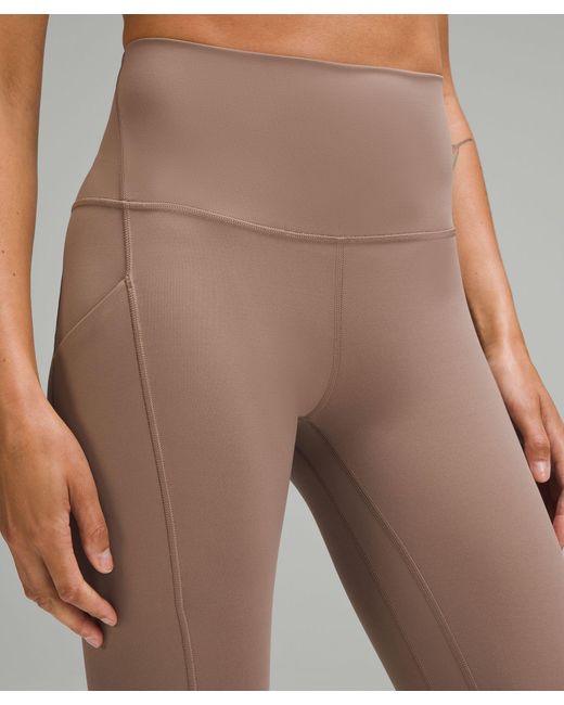 lululemon athletica Natural – Align High-Rise Pants With Pockets – 25" – –