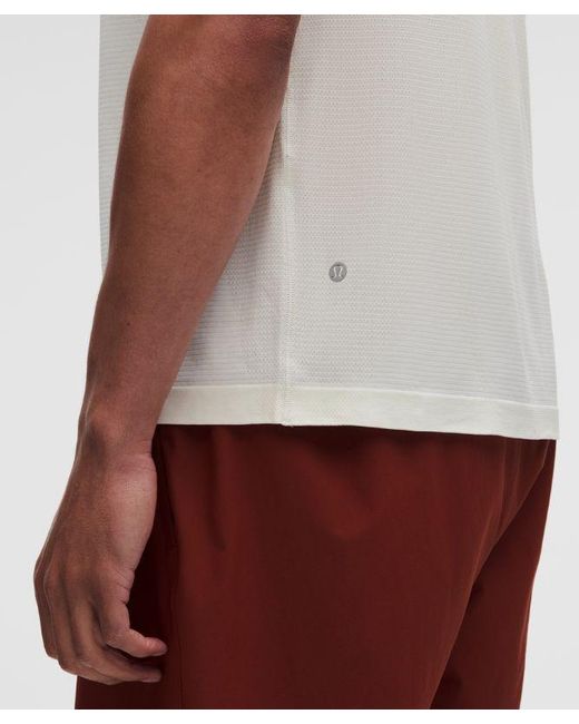lululemon athletica White Metal Vent Tech Relaxed-Fit Sleeveless Shirt for men