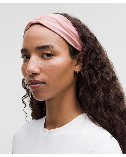 Lululemon/Nike/Pink Headbands Lululemon Womens Luxtreme Training Headband - Glaze Pink  main image 2