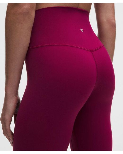 lululemon athletica Red – Align High-Rise Pants – 25" – Size 4