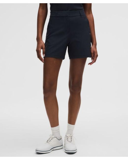 lululemon athletica Blue Stretch Twill Golf Short 5"