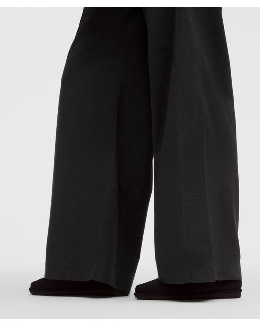 lululemon athletica White – Lululinen High-Rise Relaxed-Fit Pants Regular – – Size Large