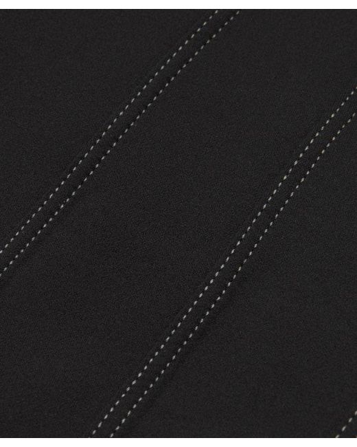 lululemon athletica Black Ultralu Corset-Stitch Tight 25"