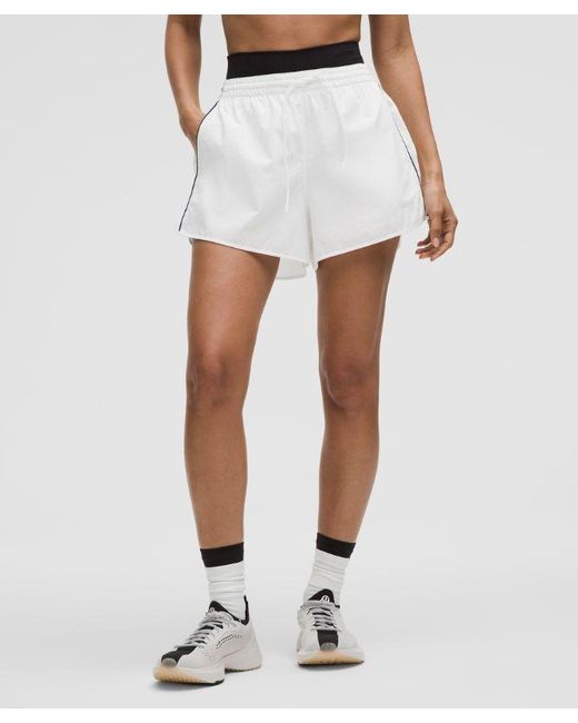 lululemon athletica White Court Rival High-Rise Short 3"