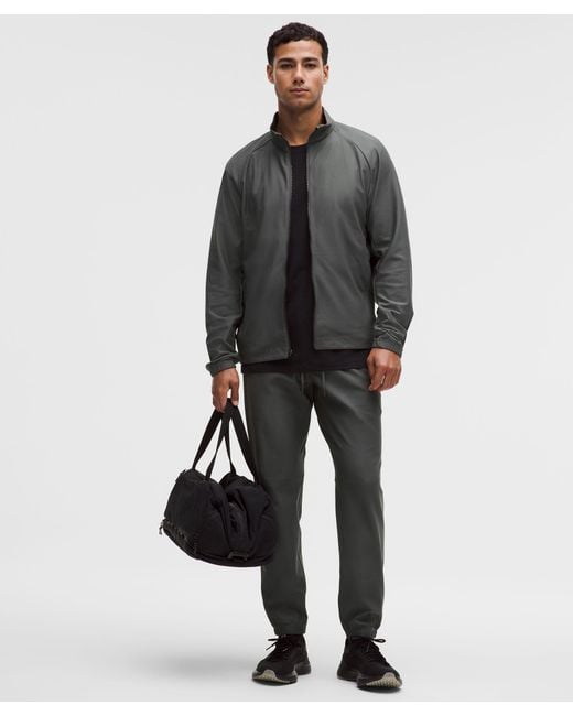 lululemon Knit Warm-Up Jacket in Gray for Men | Lyst