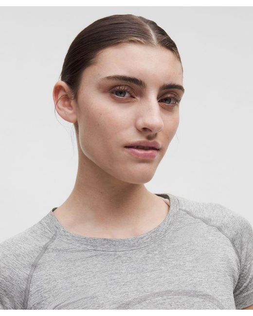 lululemon athletica Gray Swiftly Tech Long-Sleeve Shirt 2