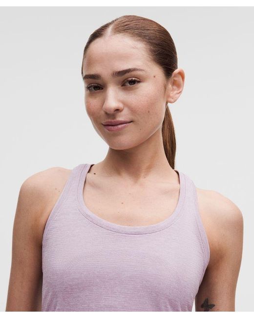 lululemon athletica Purple – Swiftly Tech Racerback Tank Top 2.0 Hip Length – /Pastel – Size 20