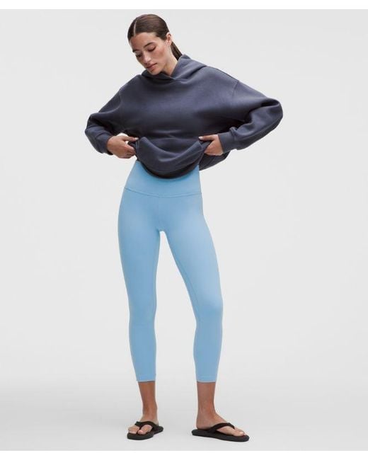 lululemon athletica Blue – Align High-Rise Crop Leggings – 23" – – Size 4