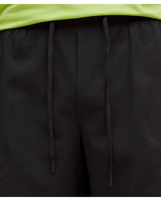 lululemon athletica Black License To Train Lined Short 7" for men