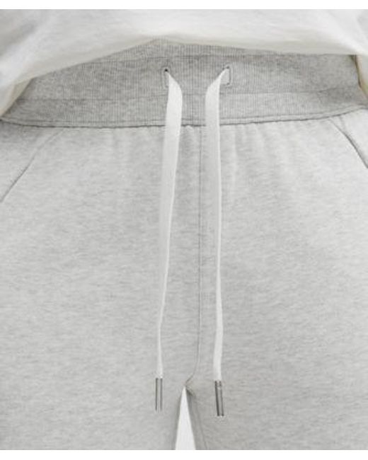 lululemon athletica White Scuba Mid-Rise Wide-Leg Pant