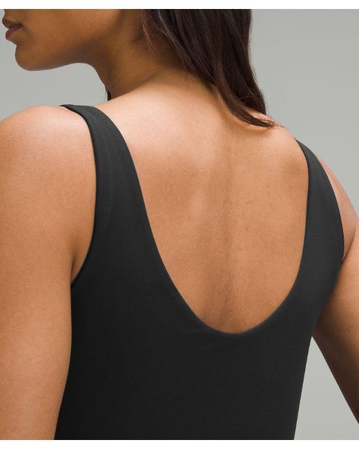 lululemon athletica Black – Bend This Scoop And Square Sports Bra A-C Cups – –