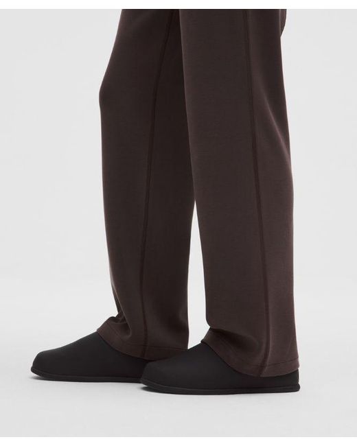 lululemon athletica Black – Softstreme High-Rise Straight-Leg Pants Regular – – Size Small