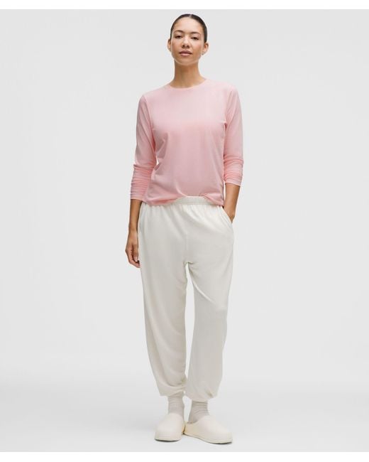 lululemon athletica Pink Love Long-Sleeve Shirt